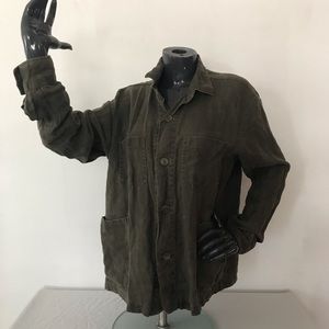 Green Button shirt
